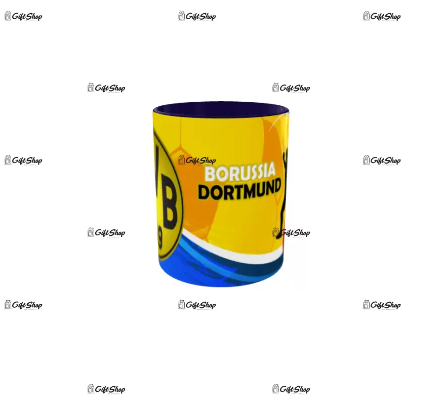 Borussia dortmund, cana din ceramica, 330ml