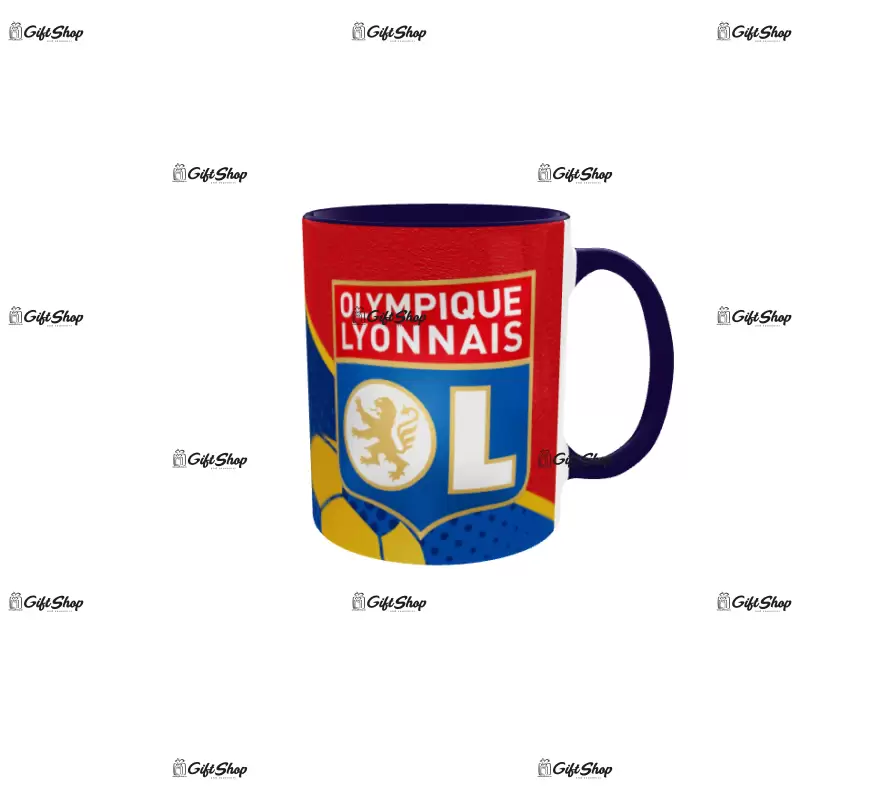 Olympique lyonnais, cana din ceramica, 330ml