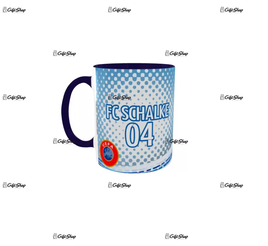 Fc schalke, cana din ceramica, 330ml