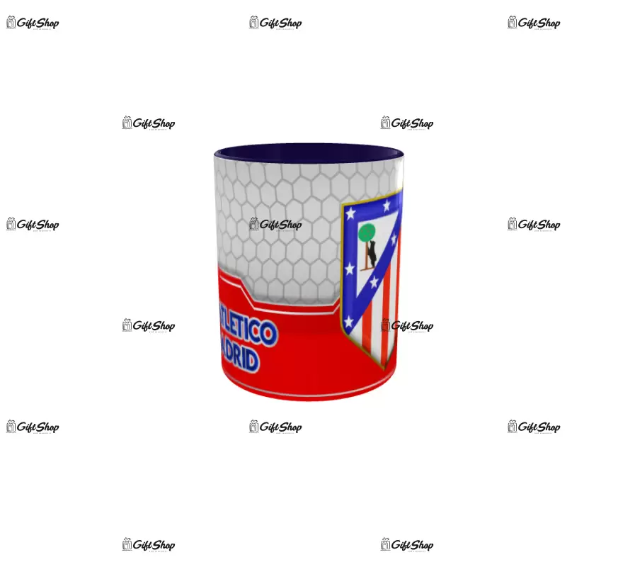 Club atletico de madrid, cana din ceramica, 330ml