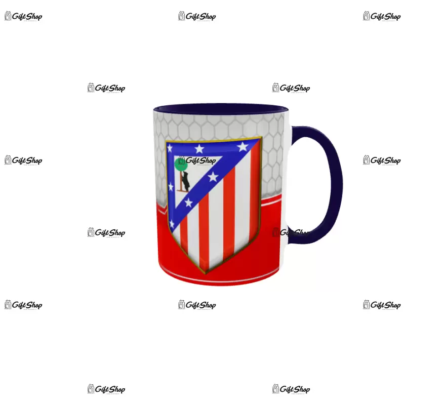 Club atletico de madrid, cana din ceramica, 330ml