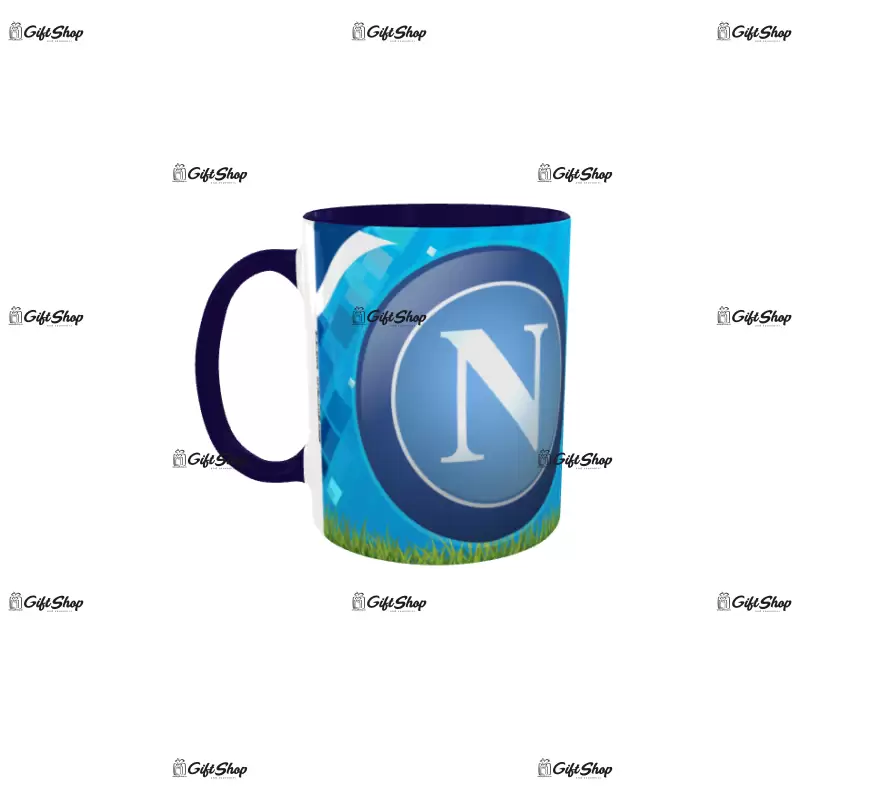 Ssc napoli, cana din ceramica, 330ml