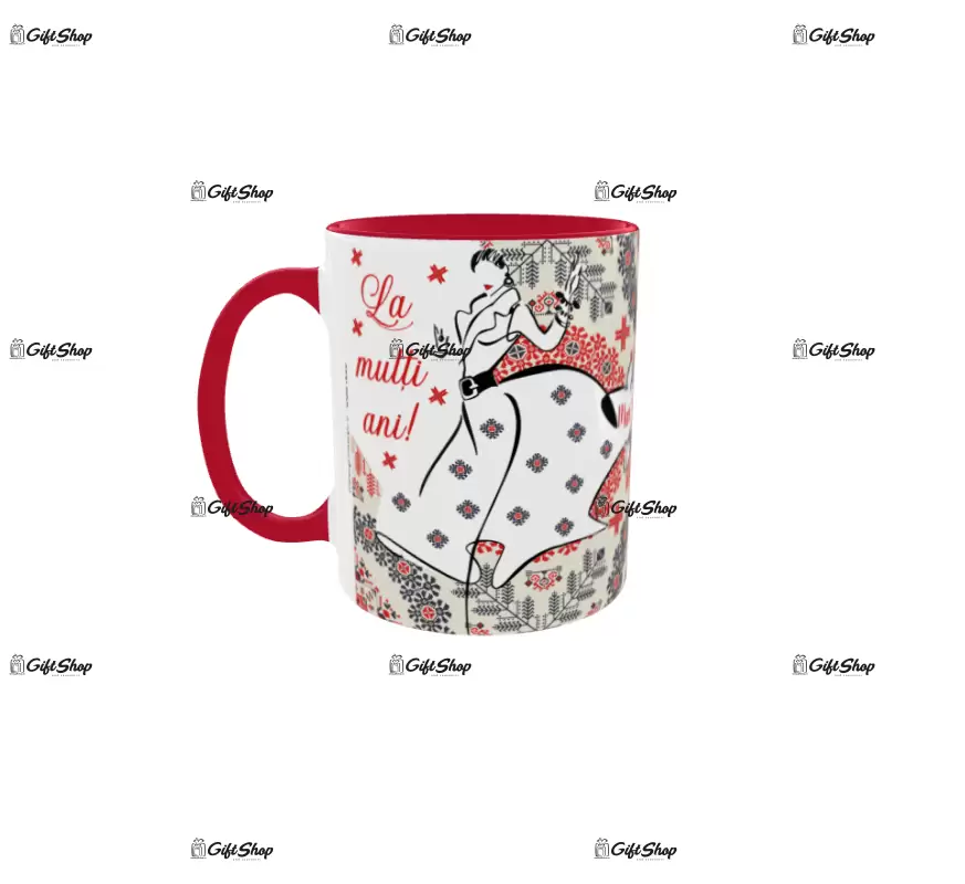 8 martie, cana din ceramica, 330ml, model 3