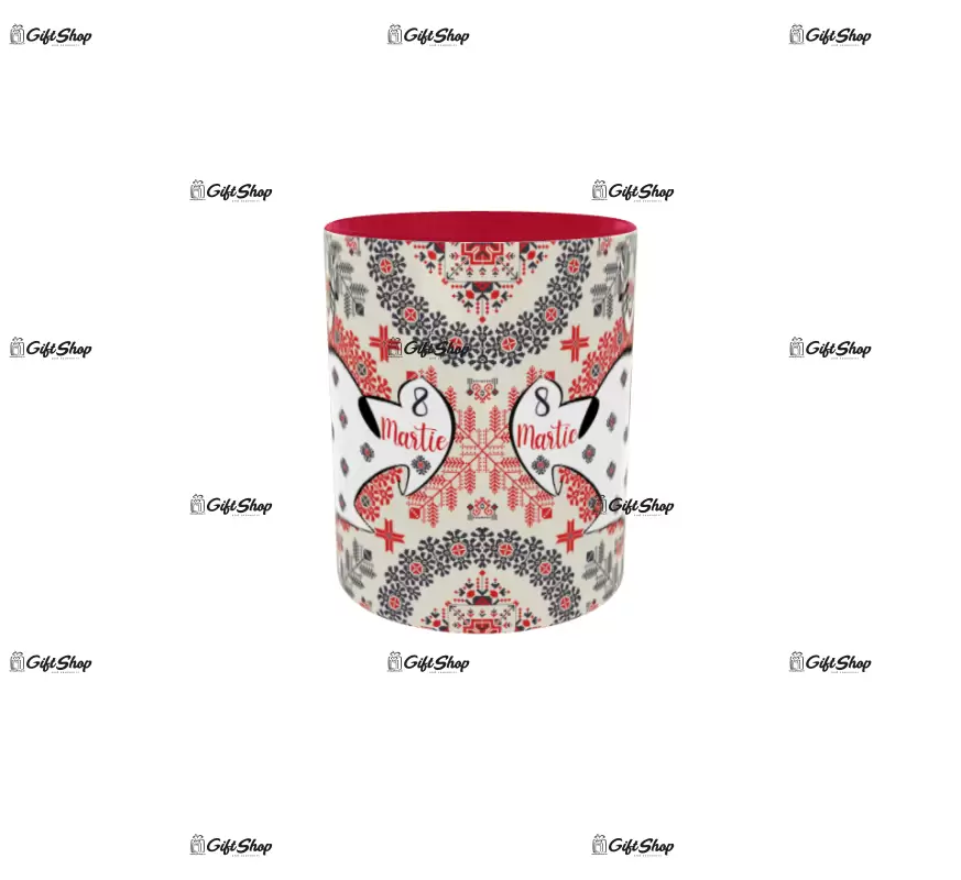8 martie, cana din ceramica, 330ml, model 3