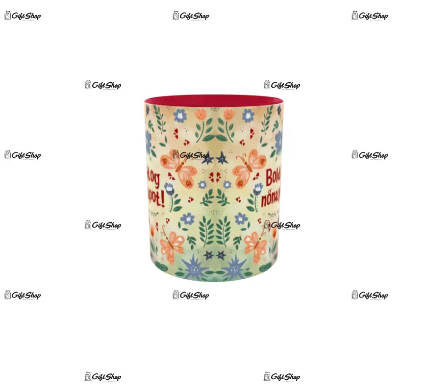 Boldog nőnapot, cana din ceramica, 330ml, model 1