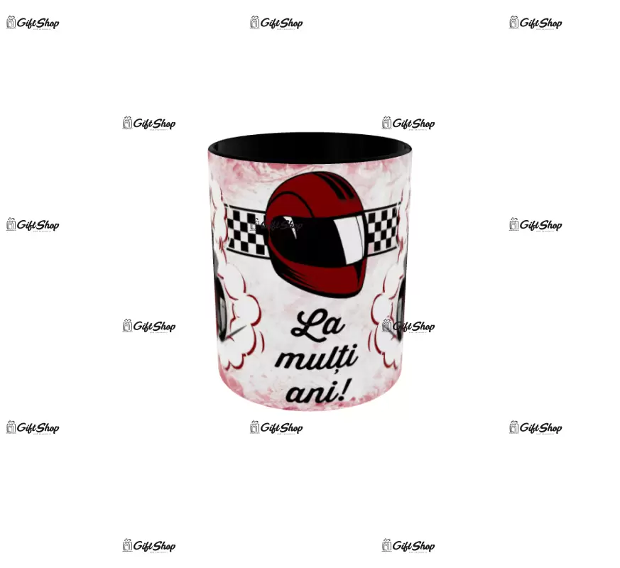 La multi ani, cana din ceramica, 330ml, model 1