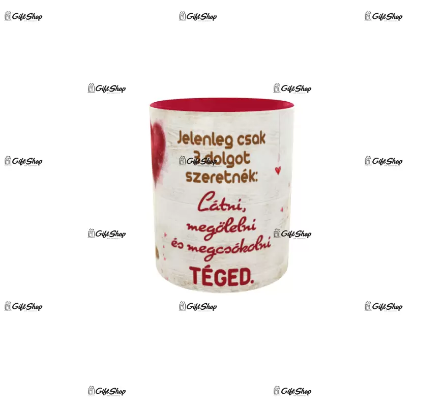 Szeretlek, model 3, cana ceramica, 330ml