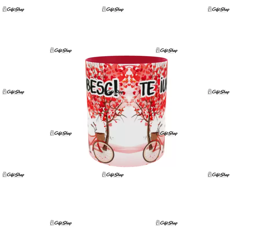Te iubesc, model 8, cana ceramica, 330ml