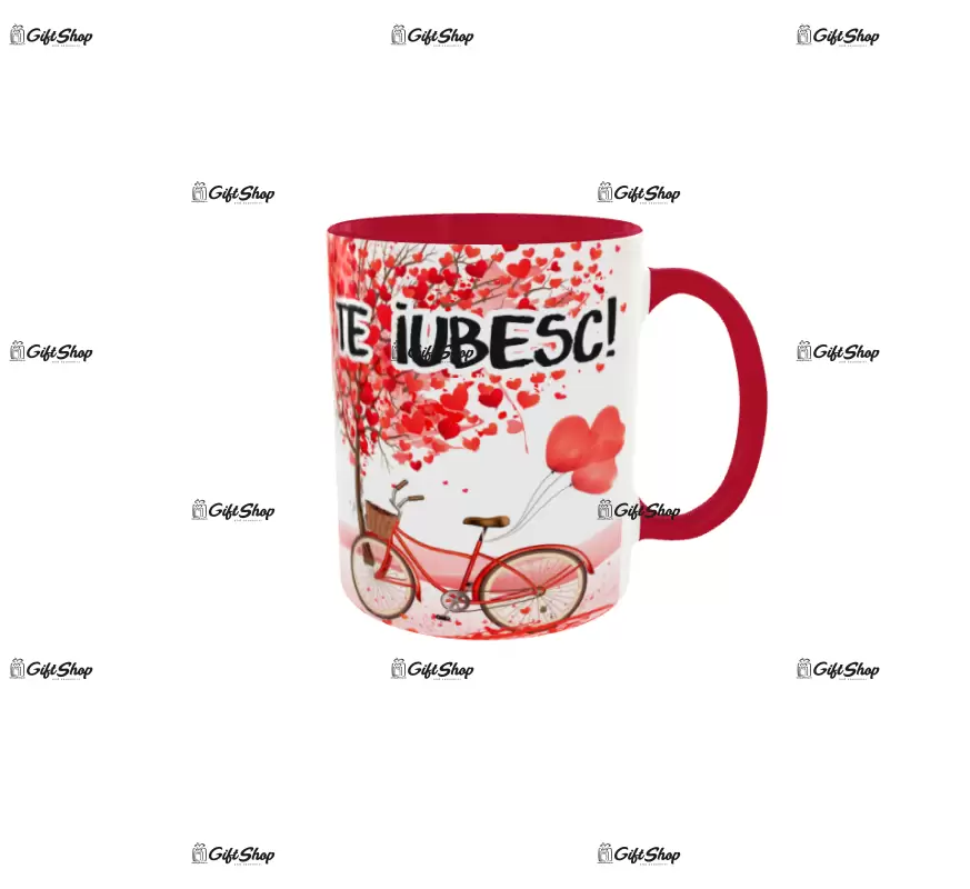 Te iubesc, model 8, cana ceramica, 330ml