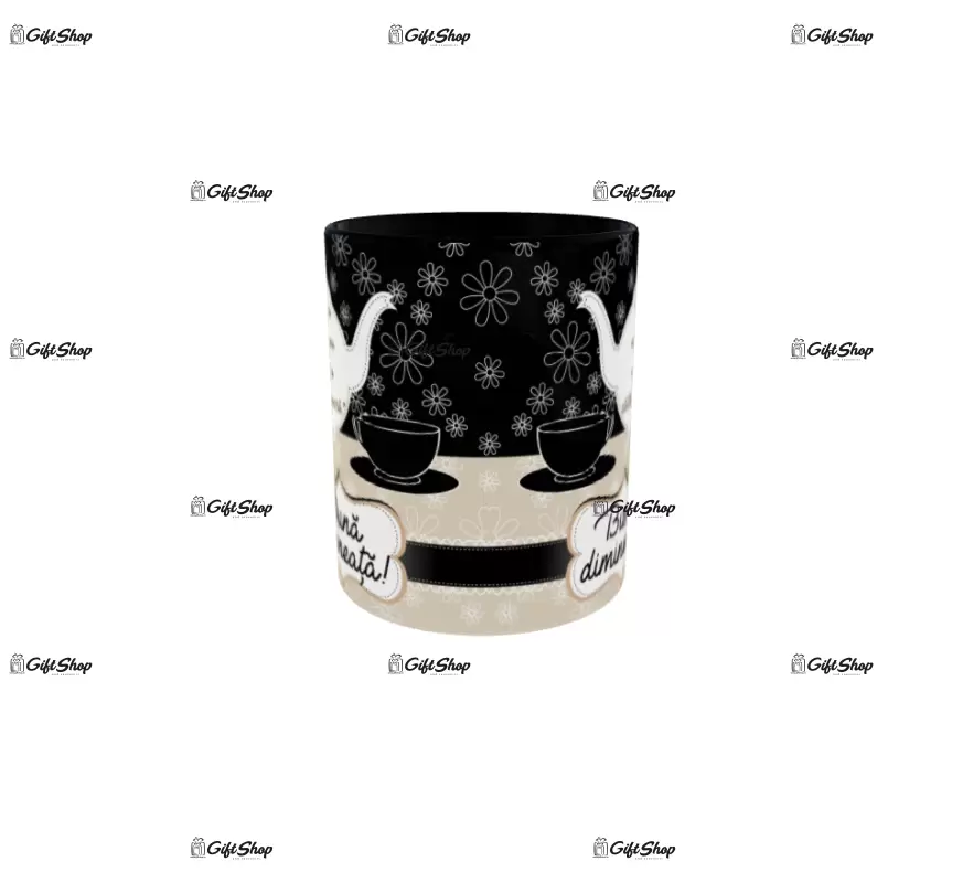 In fiecare ceasca de ceai exista o calatorie imaginara, cana ceramica, 330ml