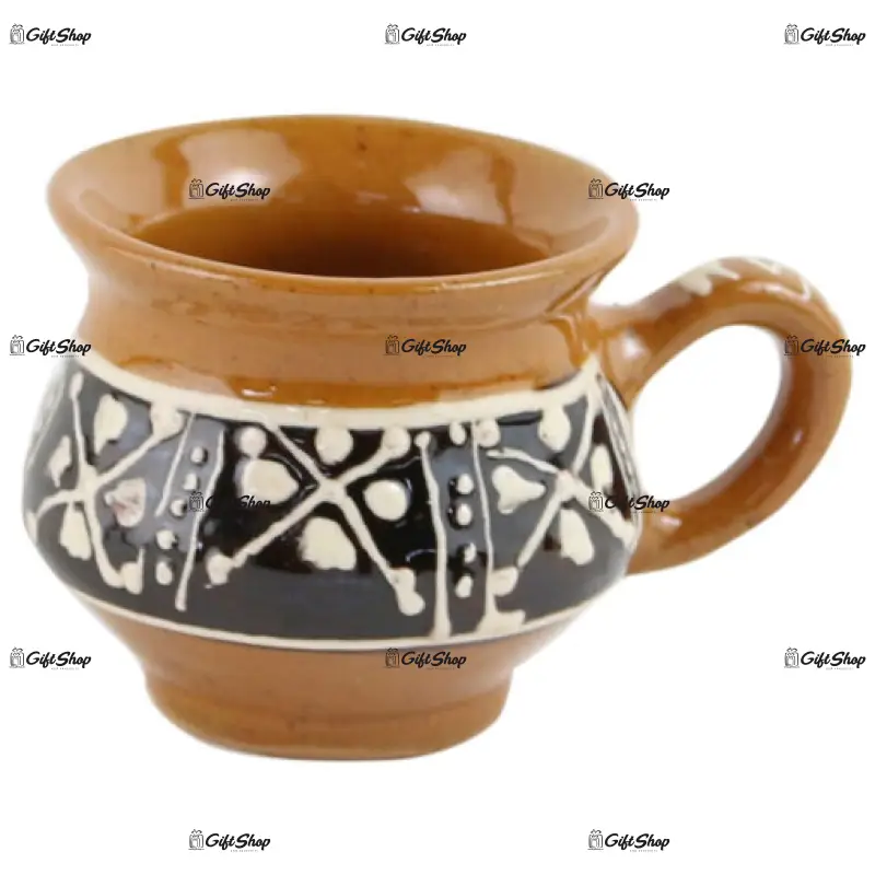 Cana pentru palinca din ceramica de corund