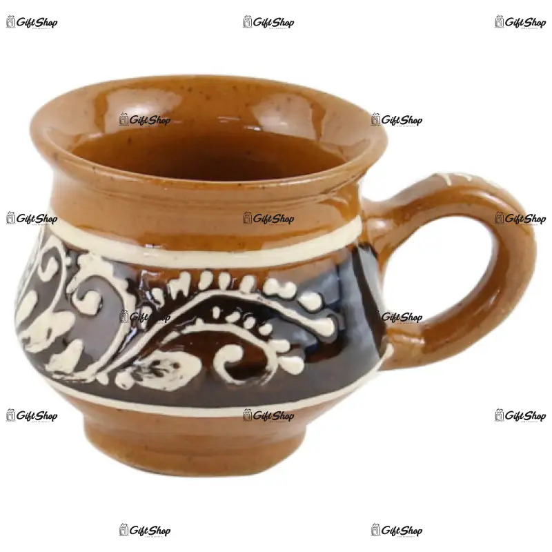 Cana pentru palinca din ceramica de corund