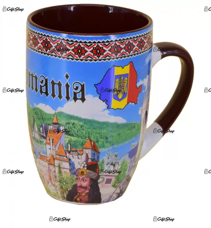 Cana realizata din ceramica – design monumente istorice din romania  oc