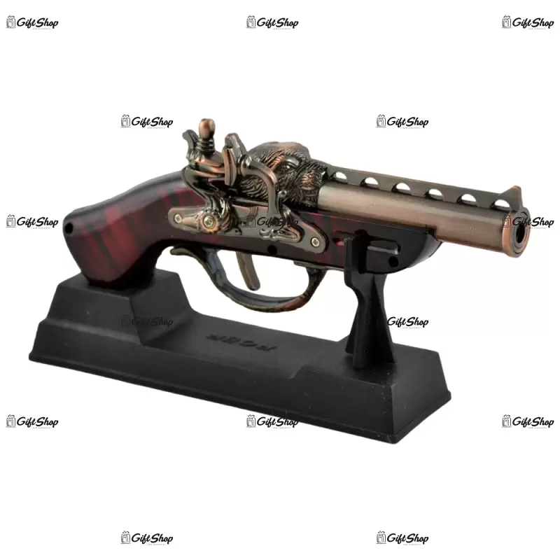 Pistol bricheta flinta, epoca a