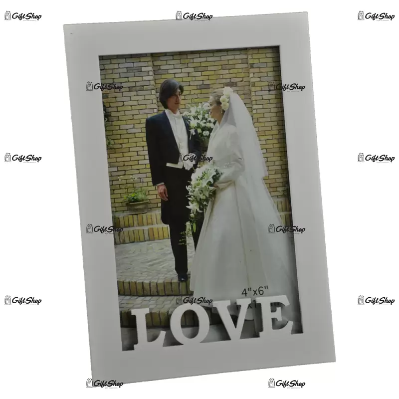 Rama foto, design love , dim. poza 10×15 cm