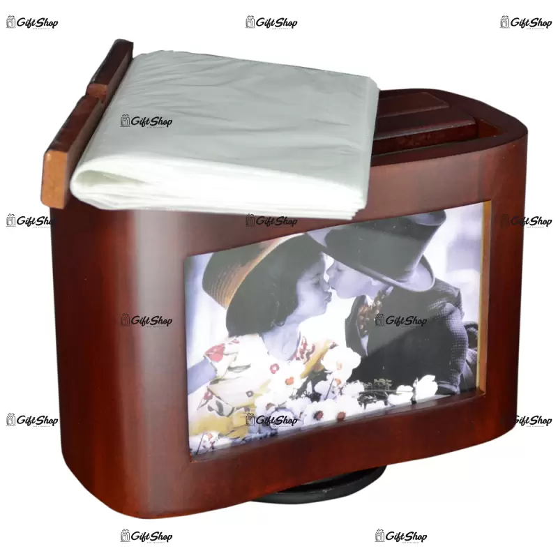 Album foto din lemn – dim. poza 10×15 cm