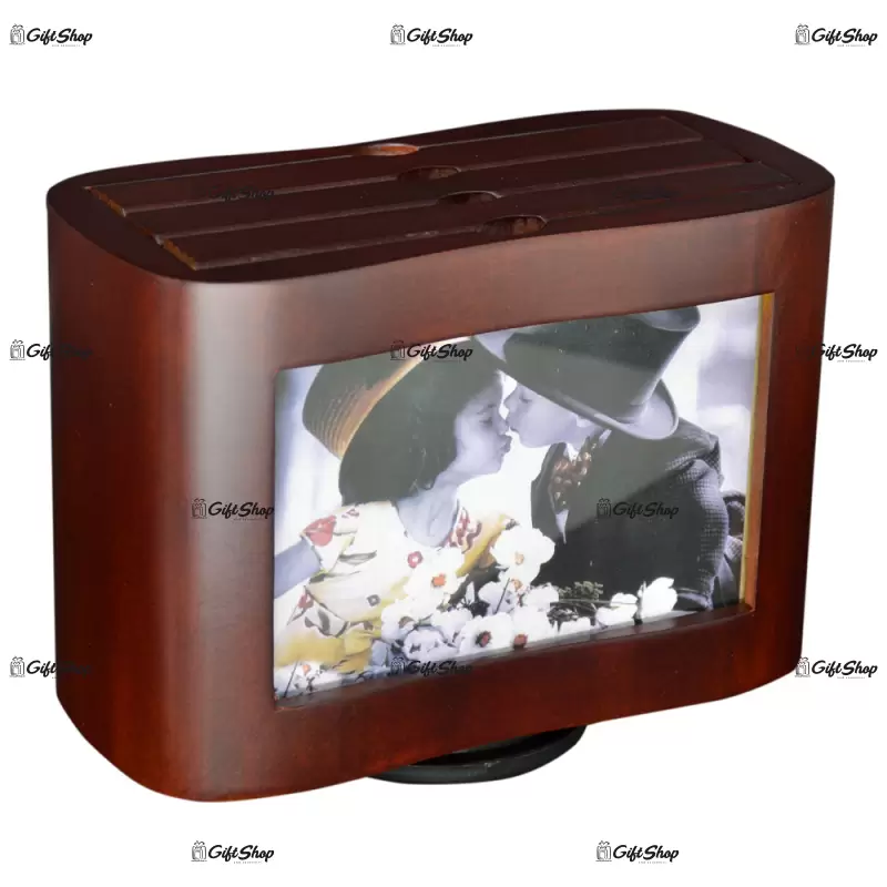 Album foto din lemn – dim. poza 10×15 cm