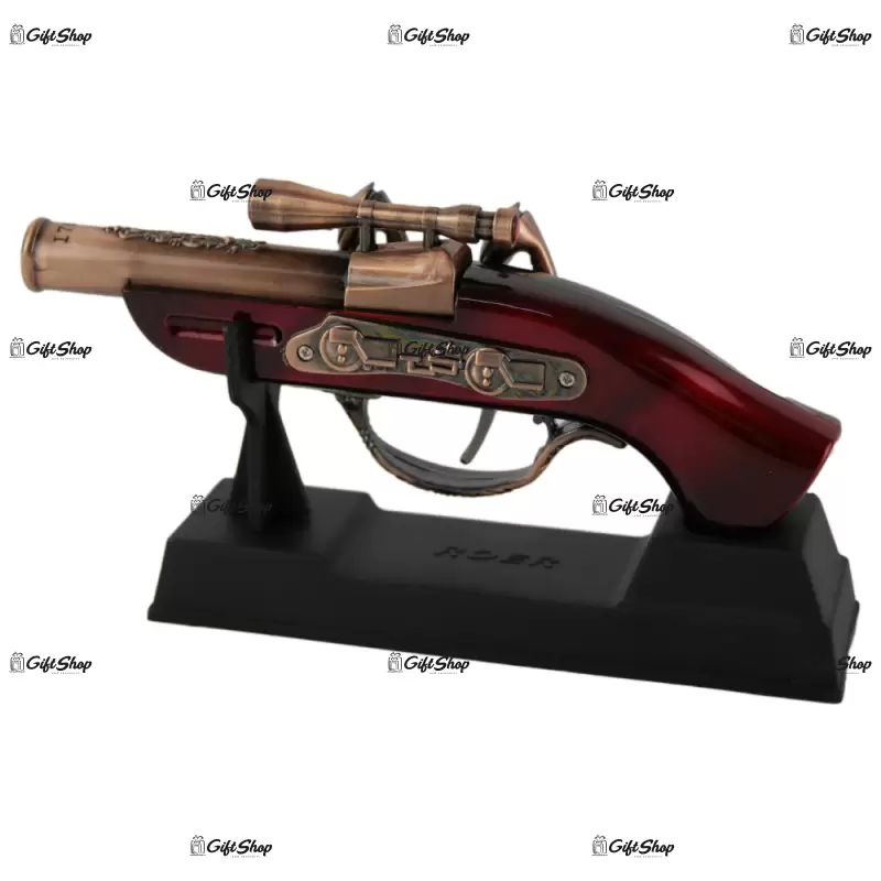 Pistol bricheta flinta, model epoca e