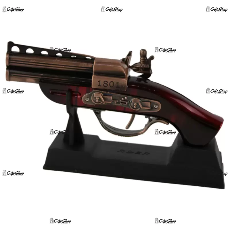 Pistol bricheta flinta, model epoca c