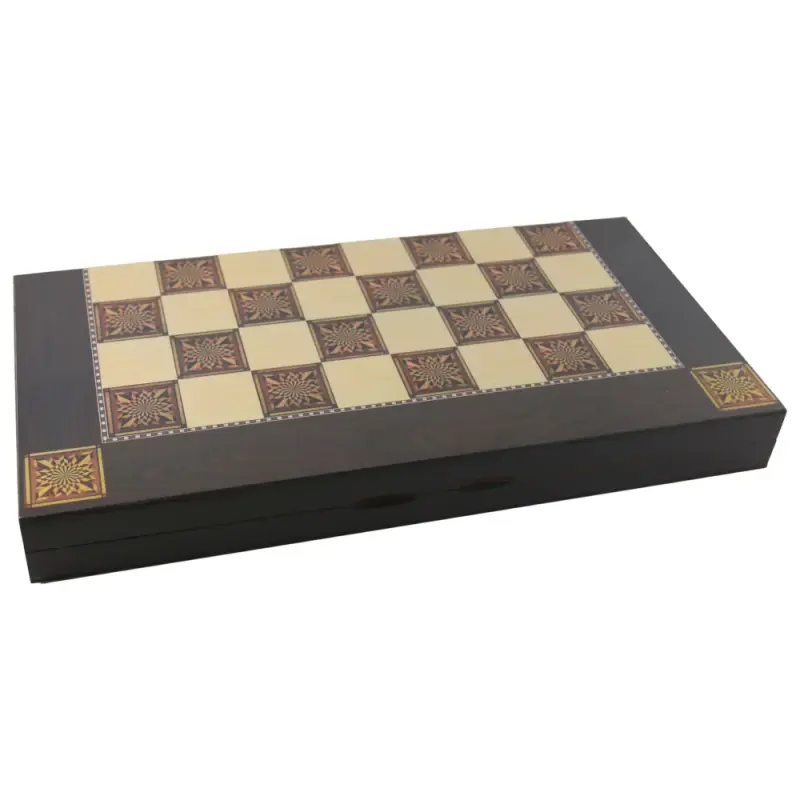 Joc de table din lemn lacuit, mate