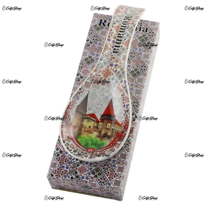Suport lingura din ceramica 9×26 cm, castelul corvinilor, romania – 345