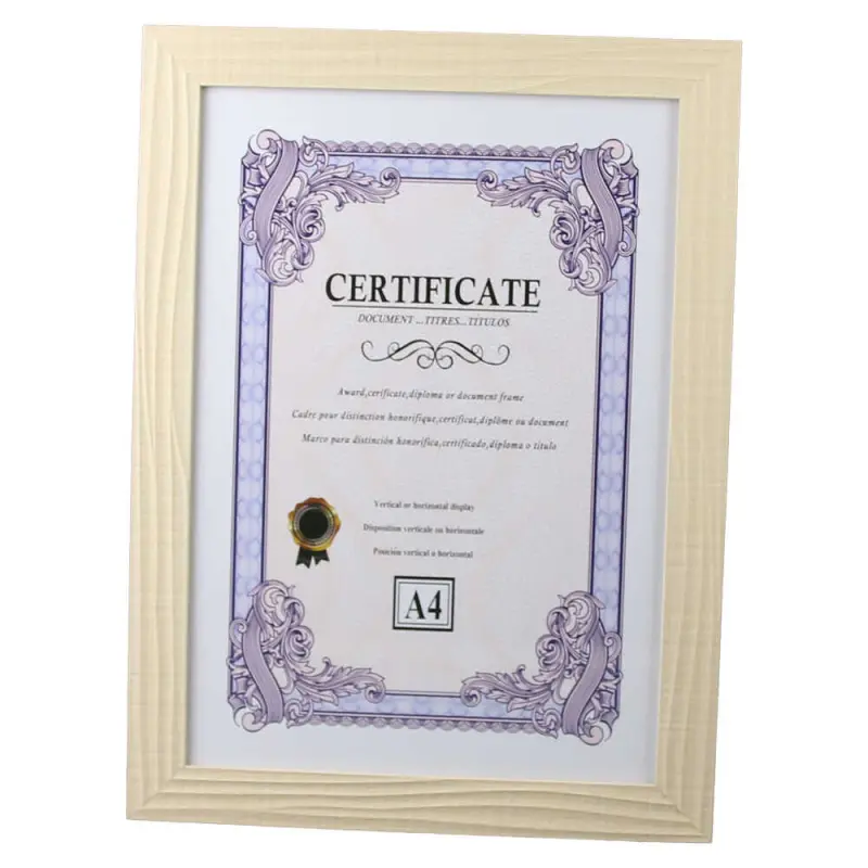 Rama pentru diploma a4, 25×33.5 cm, crem