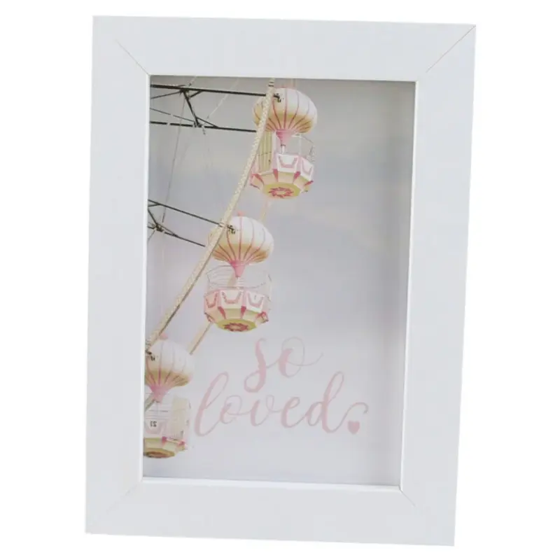 Rama fotoa alba, 10x15 cm, model 21815