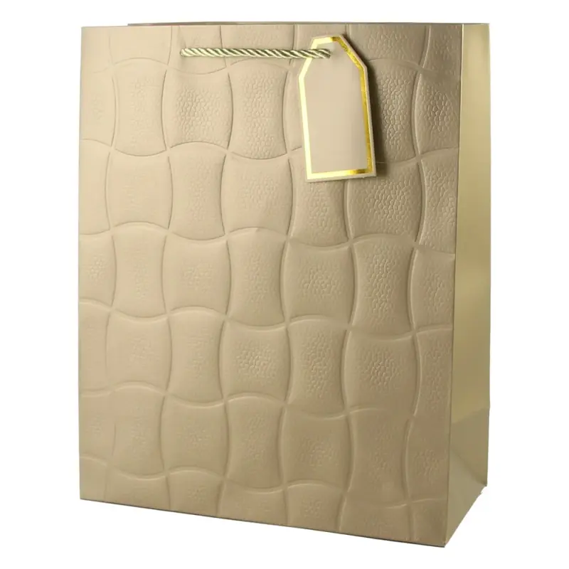 Punga cadou din hartie 26×32 cm, cu eticheta