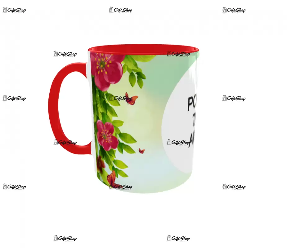 Cana, personalizata cu poza si text, 330ml, model 3111