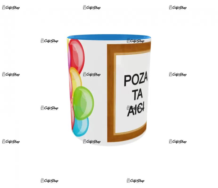 Cana, personalizata cu poza si text, 330ml, model 3113
