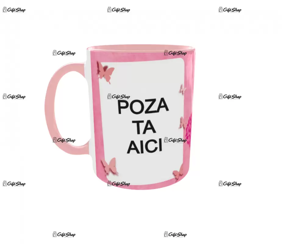 Cana, personalizata cu poza si text, 330ml, model 3124