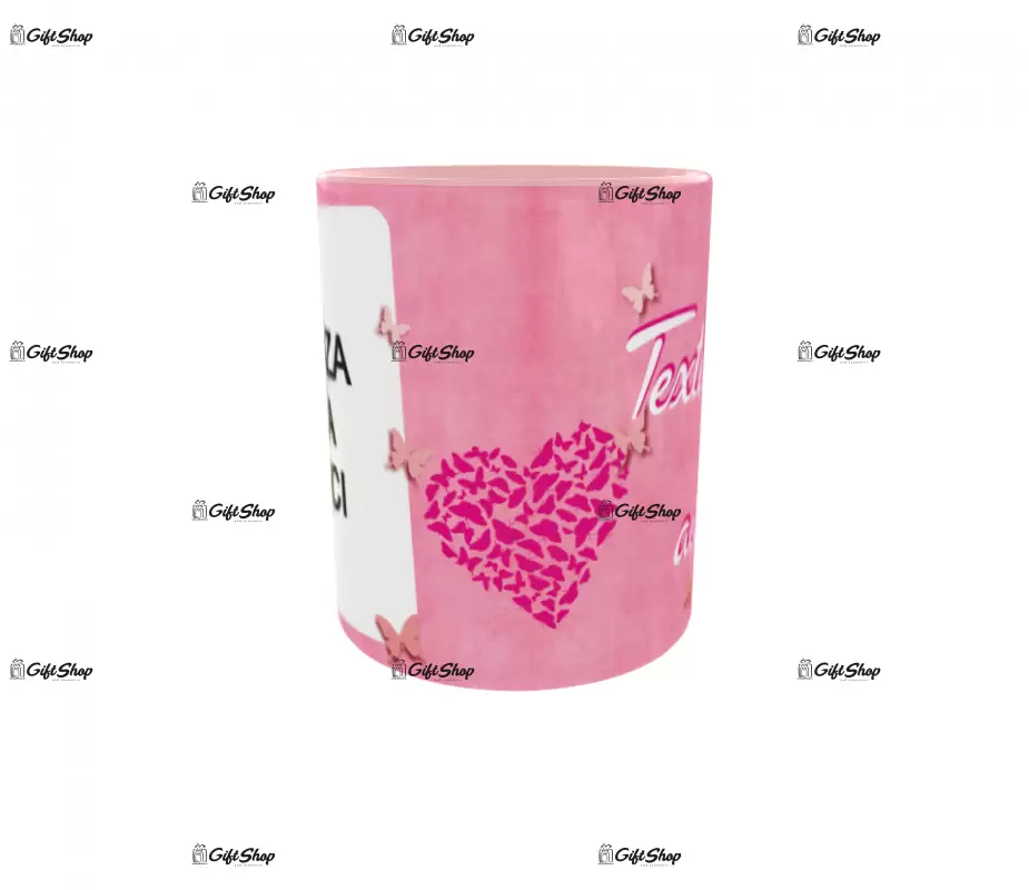 Cana, personalizata cu poza si text, 330ml, model 3124