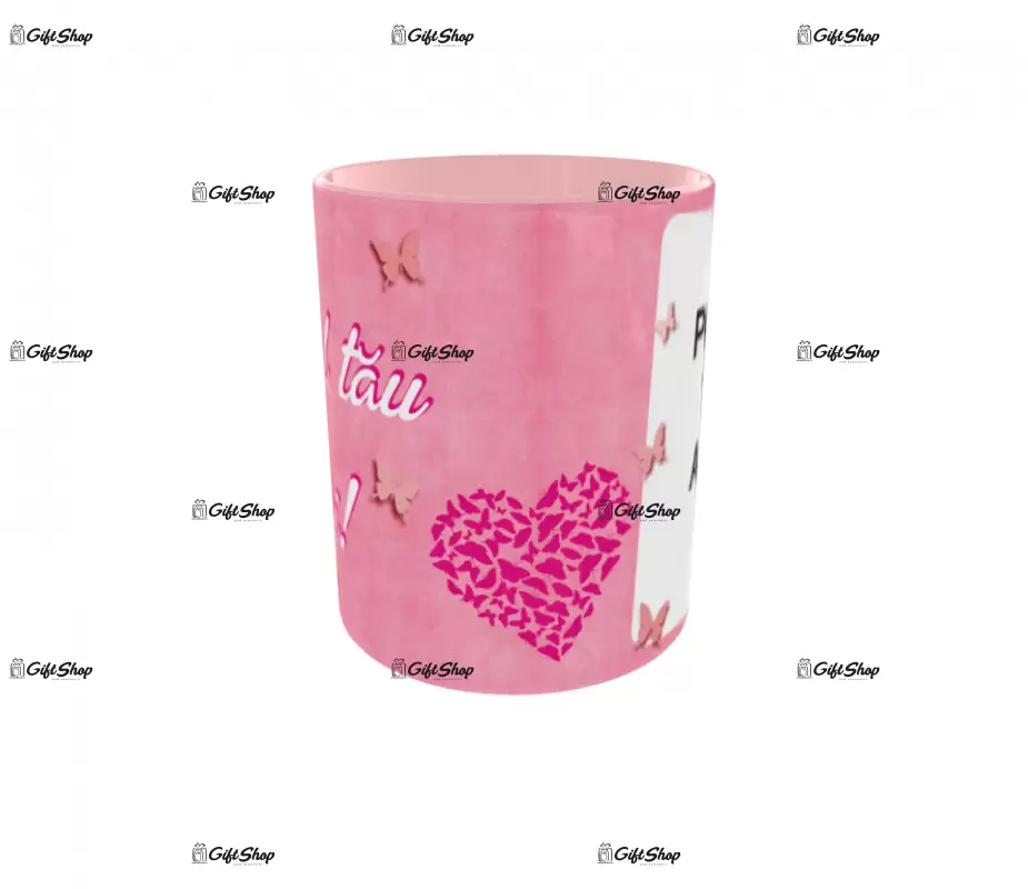 Cana, personalizata cu poza si text, 330ml, model 3125