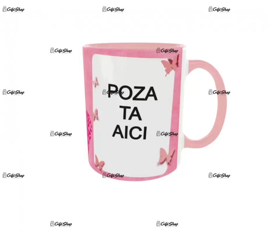 Cana, personalizata cu poza si text, 330ml, model 3125