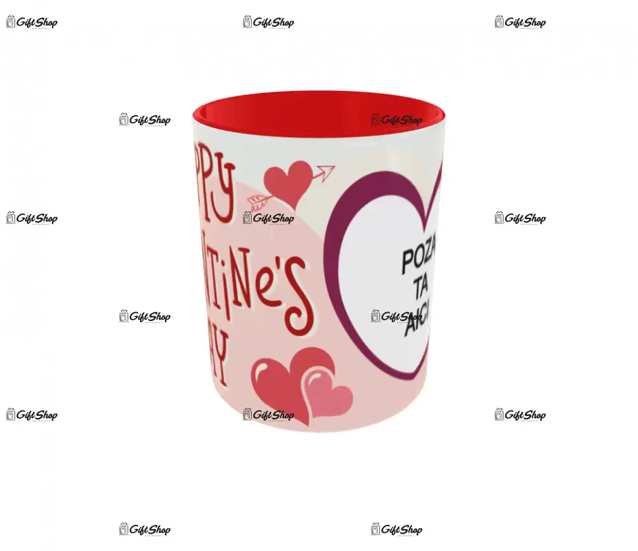 Cana, personalizata cu poza si text, 330ml, model 3128