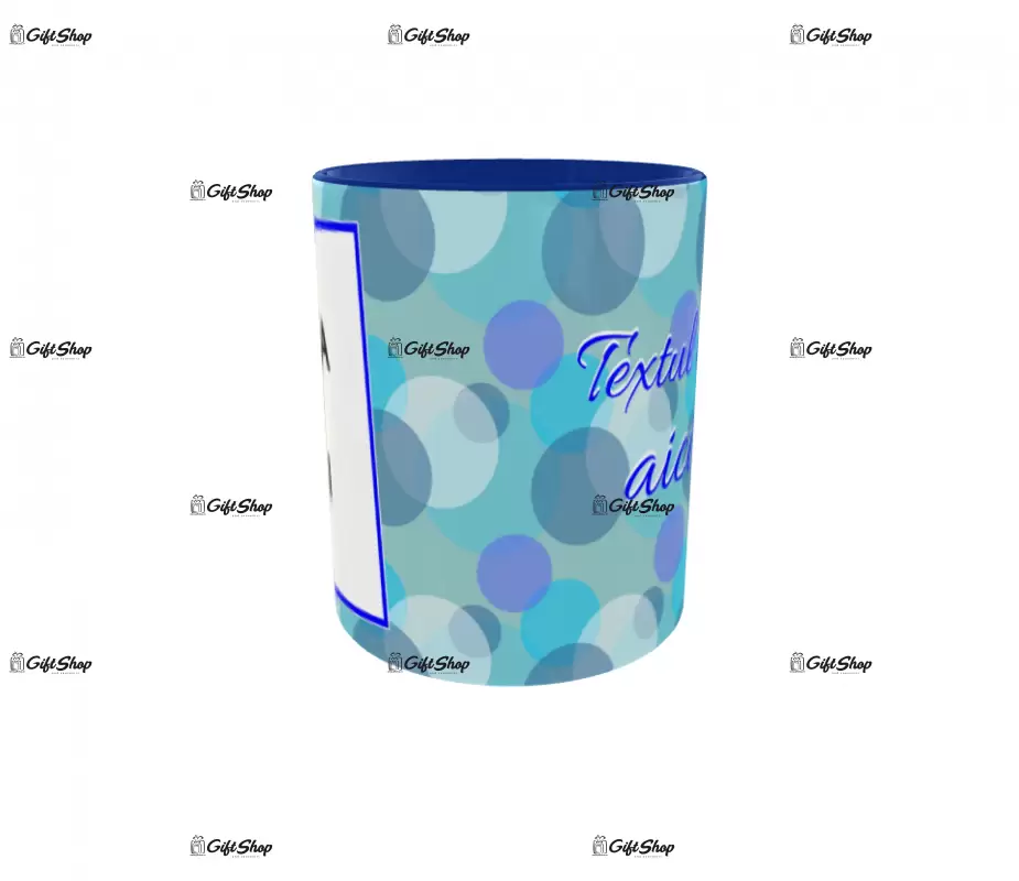 Cana, personalizata cu poza si text, 330ml, model 3131