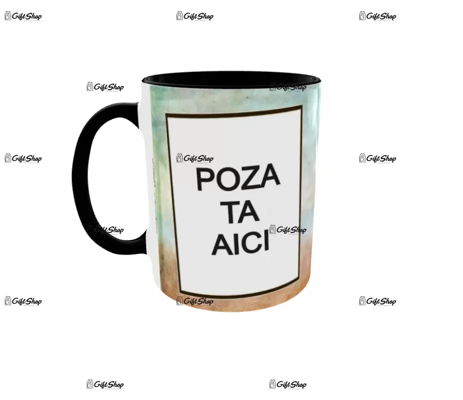 Cana, personalizata cu poza si text, 330ml, model 3194