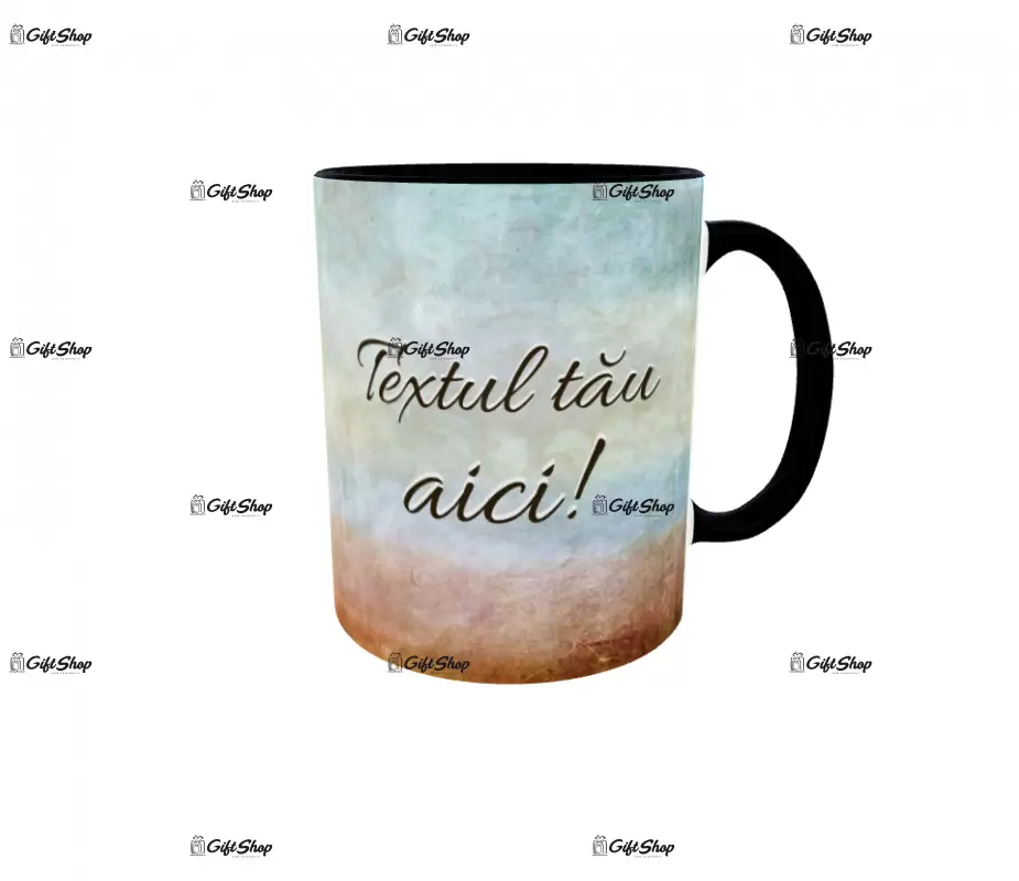 Cana, personalizata cu poza si text, 330ml, model 3194