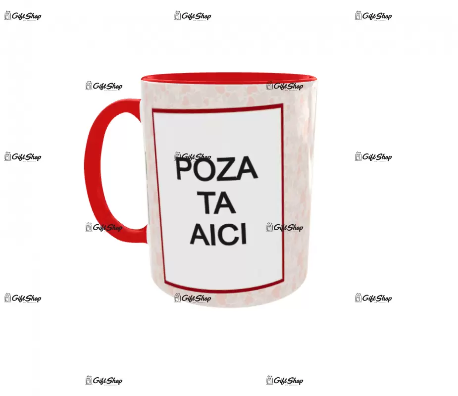 Cana, personalizata cu poza si text, 330ml, model 3197