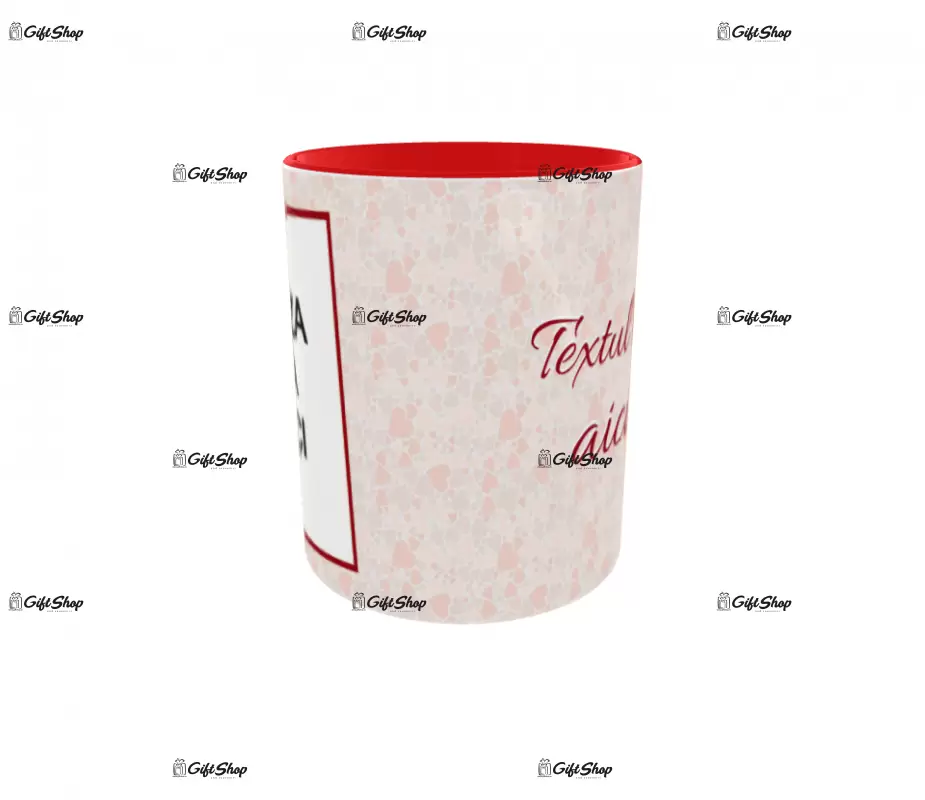 Cana, personalizata cu poza si text, 330ml, model 3197