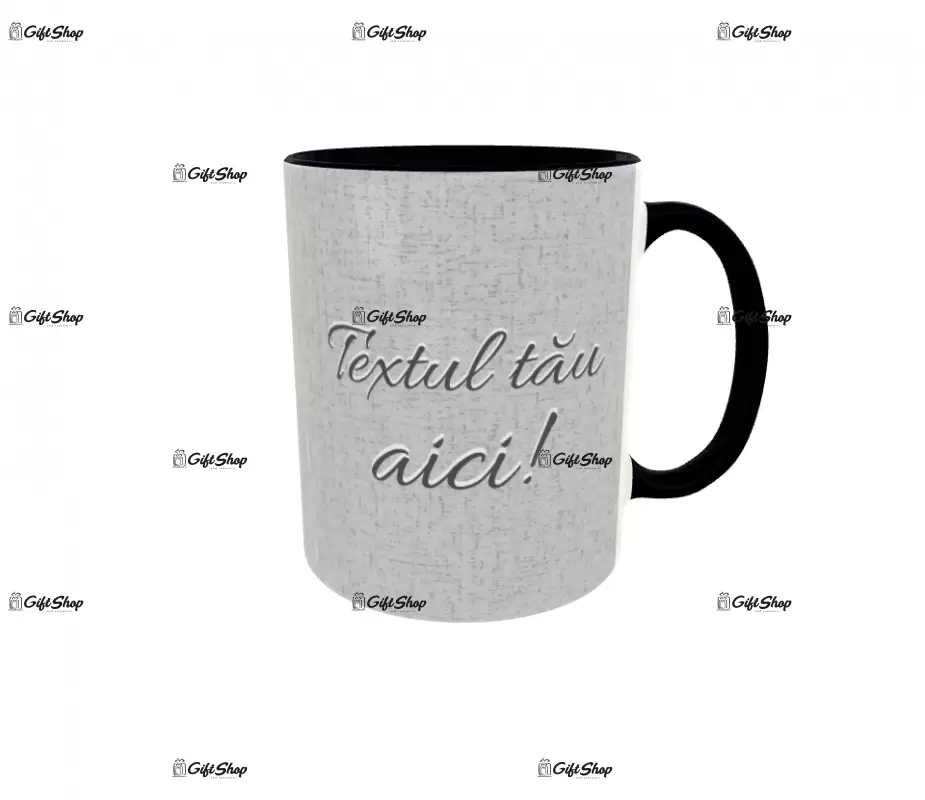 Cana, personalizata cu poza si text, 330ml, model 3200
