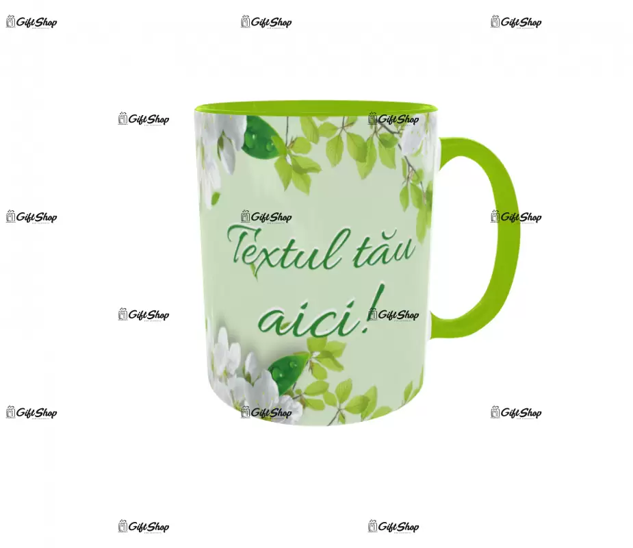 Cana, personalizata cu poza si text, 330ml, model 3203