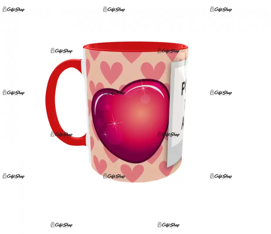 Cana, personalizata cu poza si text, 330ml, model 3216