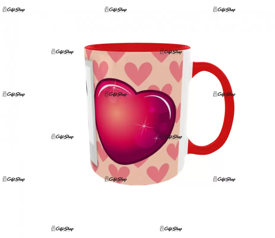 Cana, personalizata cu poza si text, 330ml, model 3216