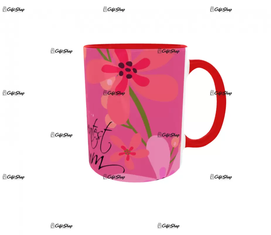Greatest mum, cana personalizata cu poza si text, 330ml, model 3220