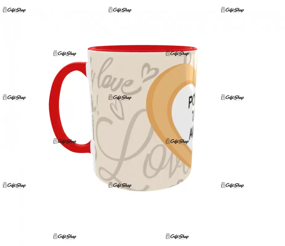 Cana, personalizata cu poza si text, 330ml, model 3225