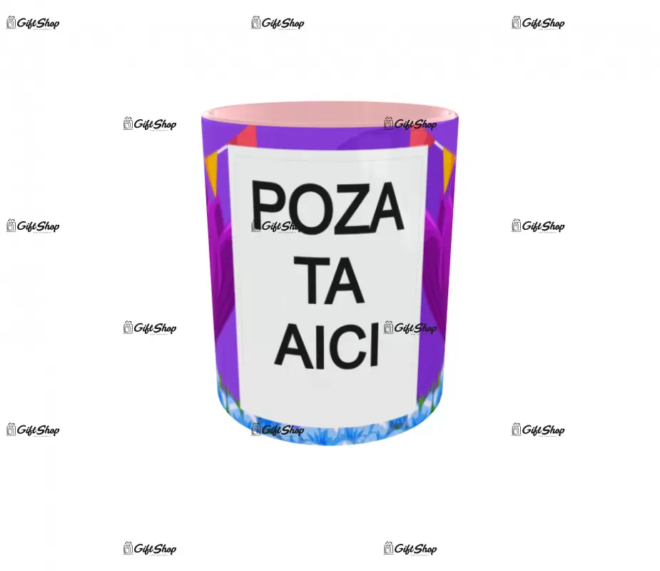 Cana, personalizata cu poza si text, 330ml, model 3228