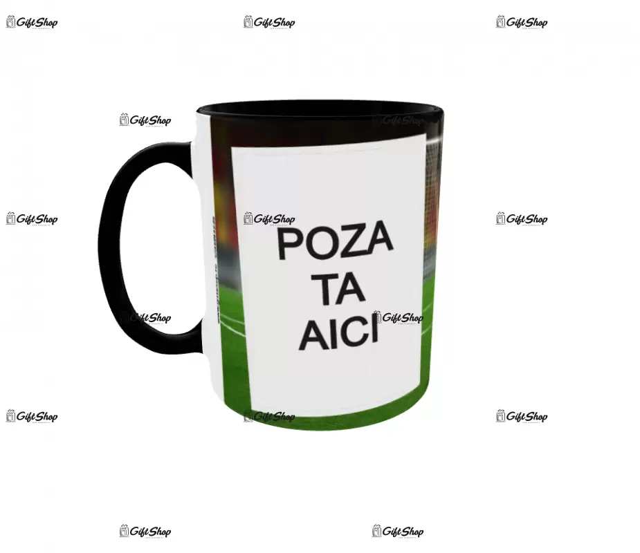 Cel mai bun antrenor, cana personalizata cu poza si text, 330ml, model 3236