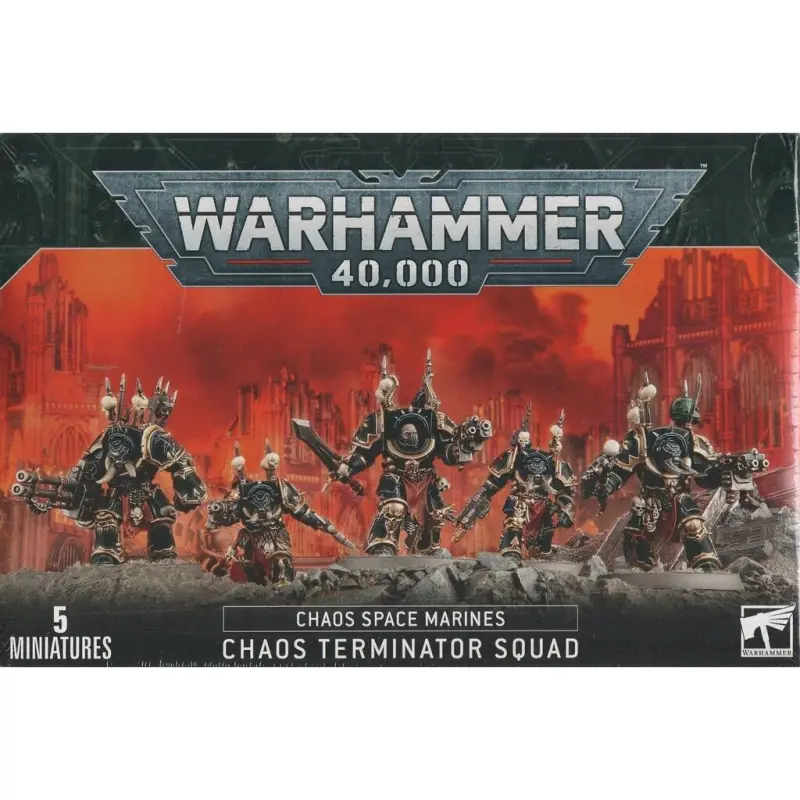 Chaos space marines: terminators, model 43-19