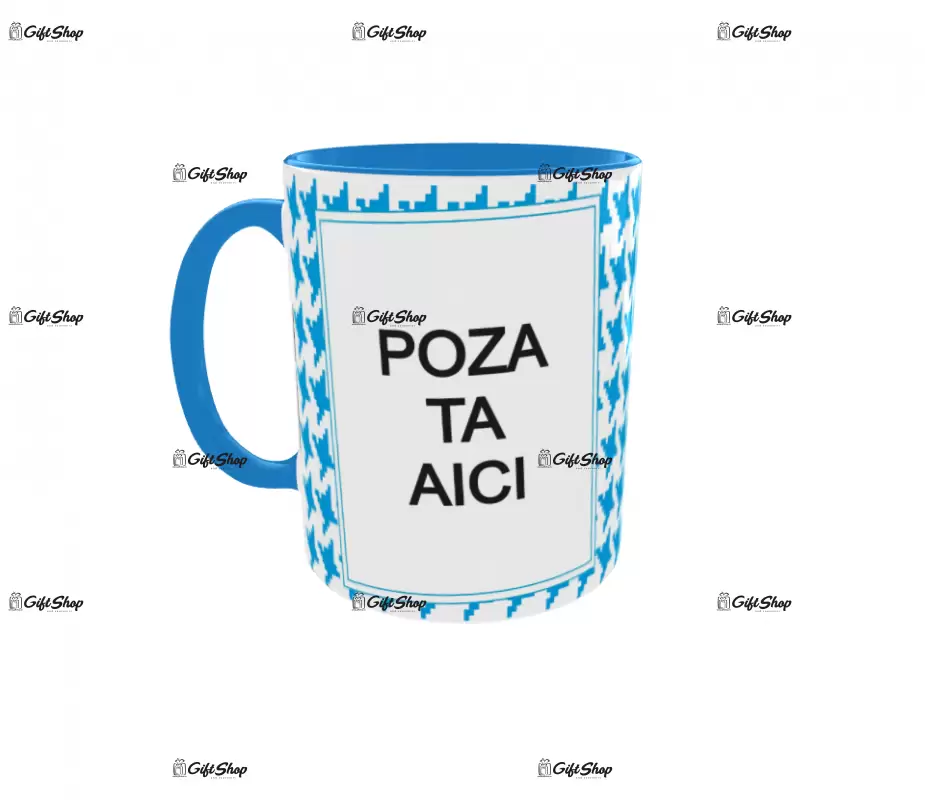 Cana, personalizata cu poza si text, 330ml, model 3251